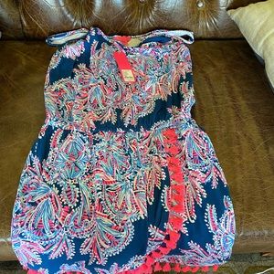 Lilly pulitzer Jarrett Romper size medium NWT